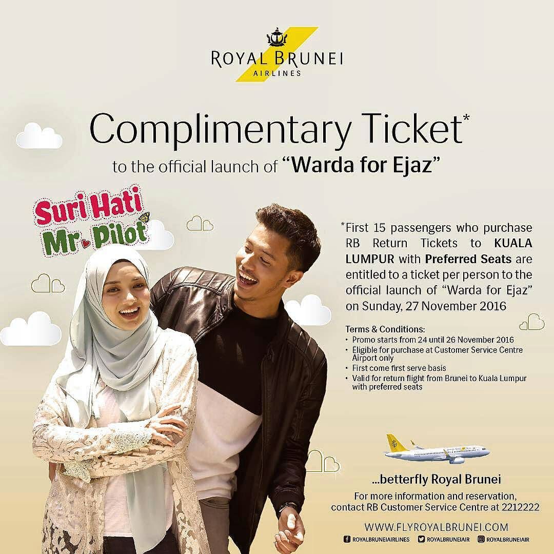 Ok You Suri Hati Mr Pilot Scramble Now If You Wanna Have A Chance To Meet The Stars This Sunday 27 11 Repost Royalbruneiair Purchase A Return Ticket To Kuala Lumpur